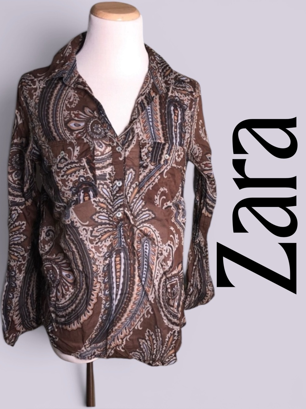 M Zara Basics Henley